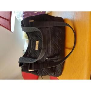 Vera Bradley Black Quilted Tote